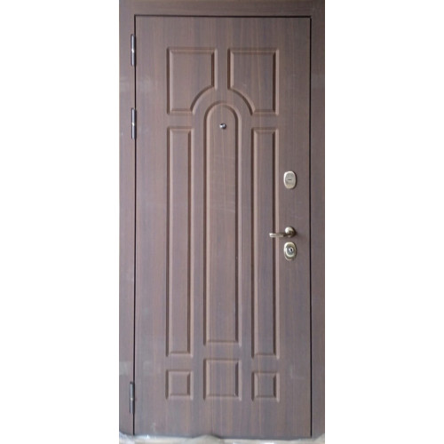 Стальная дверь "Сокол люкс". Номер двери ДМЗ-1098-23 НОВАЯ размер 2050*960 левое открывание