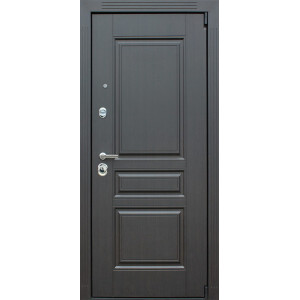 Стальная дверь "Зевс" с зеркалом "Elit" номер двери ДМЗ-902-23 размер 2050*960 правое открывание
