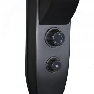 Биометрический врезной дверной замок Smart lock Black