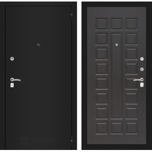 Входная дверь CLASSIC шагрень черная 04 - Венге