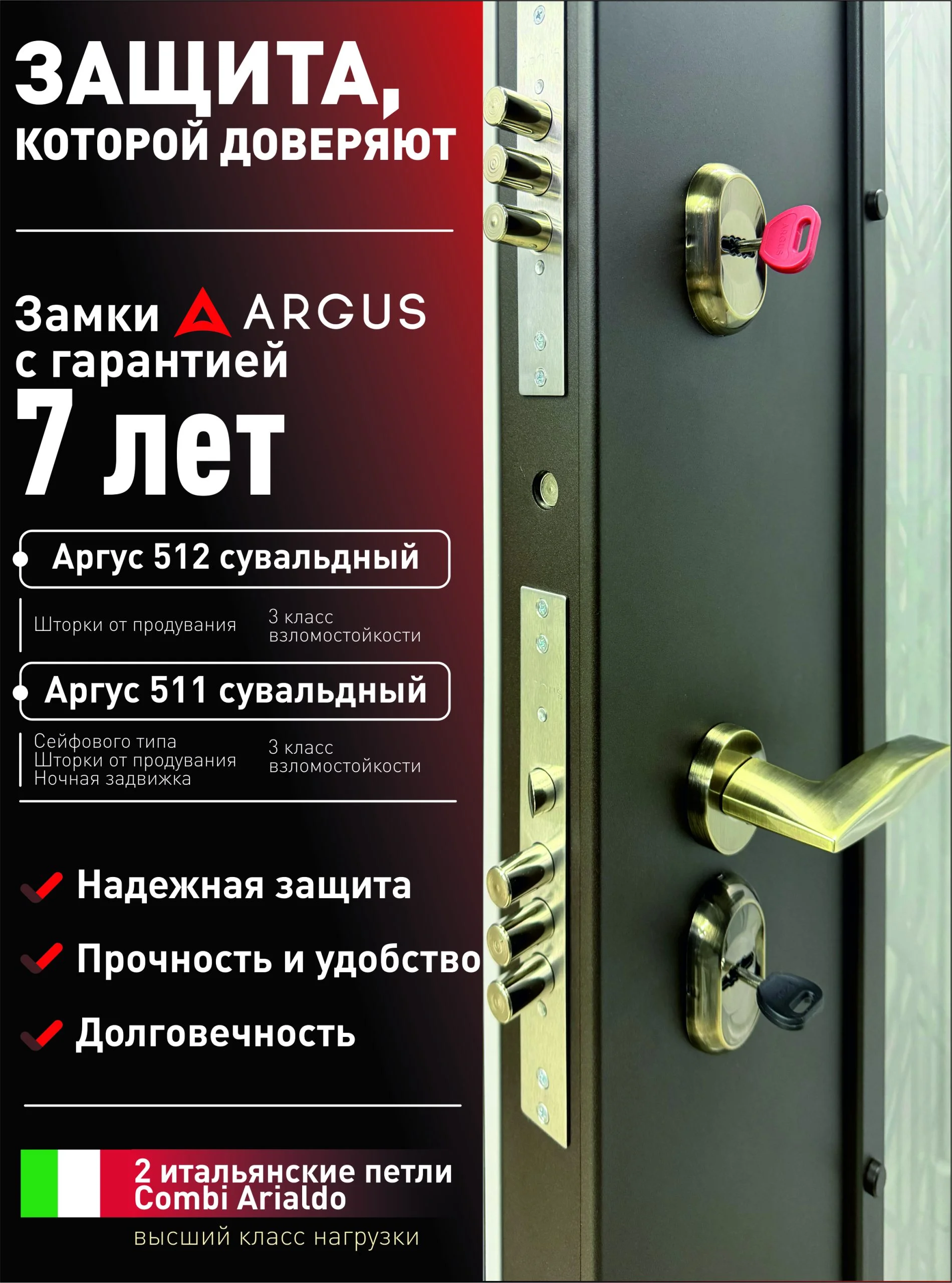 Входная дверь Аргус Us Brian Stalnaya Dver