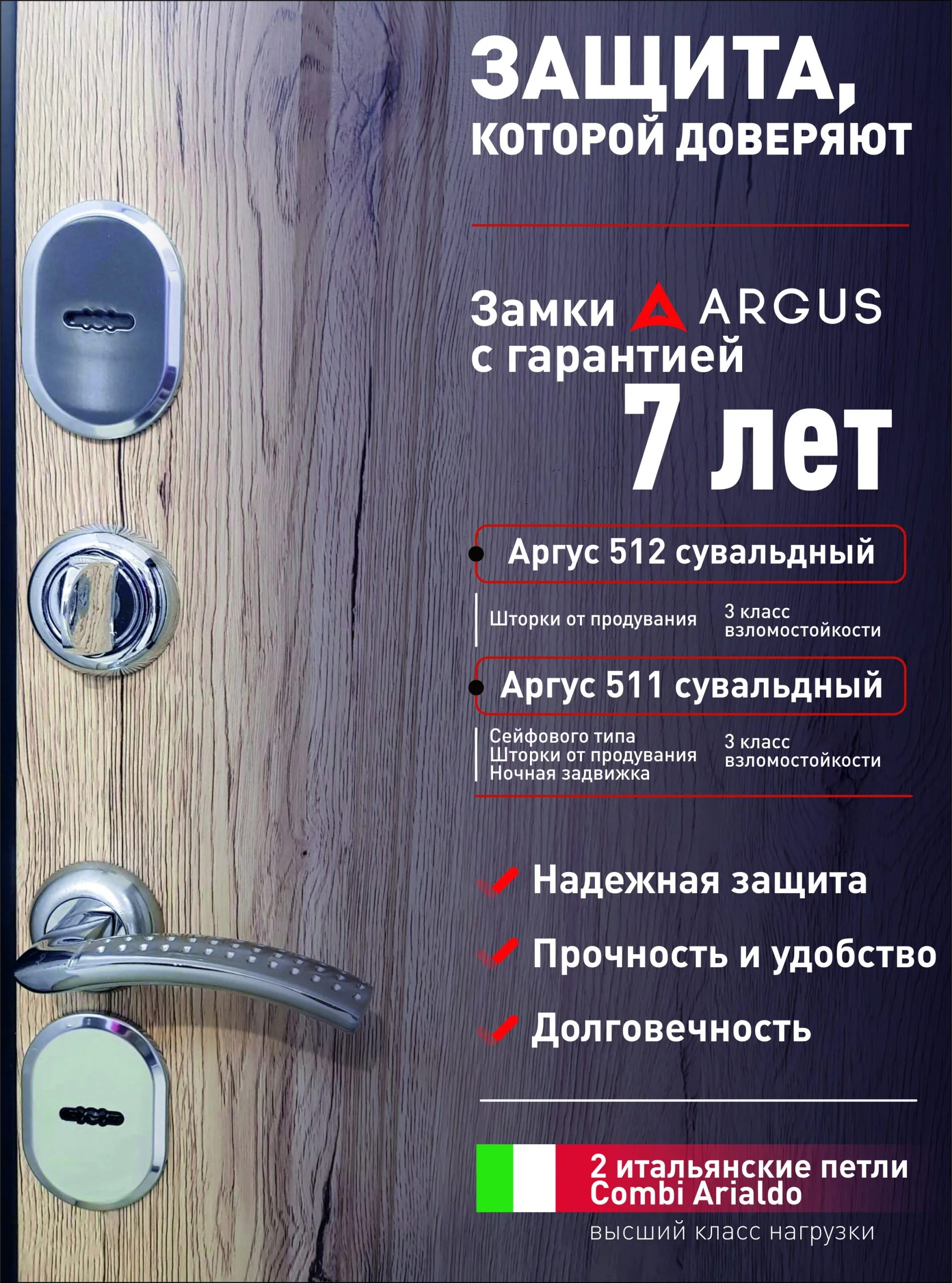 Входная дверь Аргус Us Alyaska 3