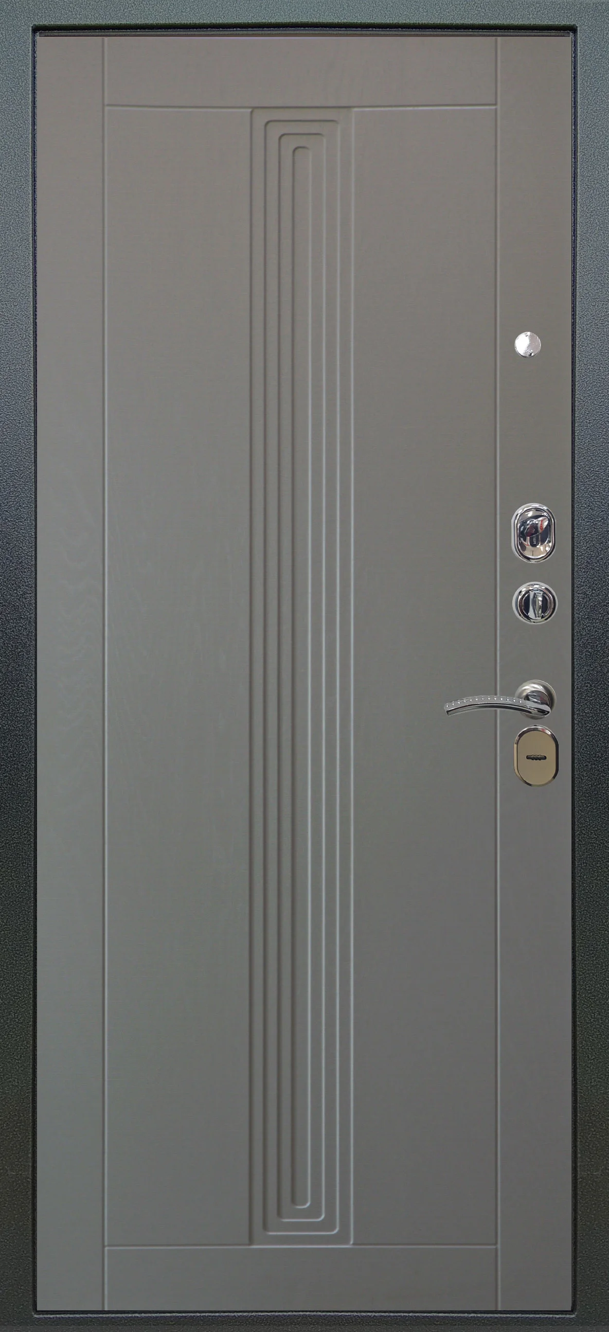 Входная дверь Аlex Doors Агат дуо венге горизонт \ Вертикаль Роял вуд серый