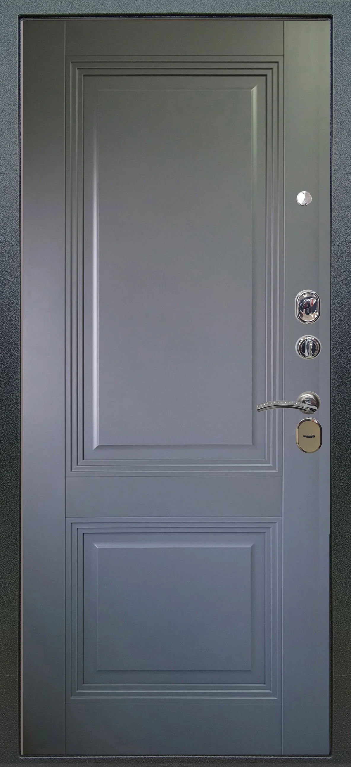 Входная дверь Аlex Doors Элегант Венге горизонт \ Соло Антрацит