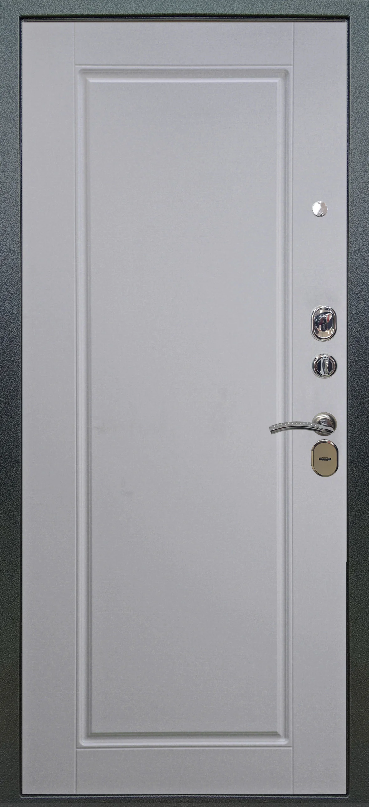 Входная дверь Аlex Doors Элегант Венге горизонт \ Тревор Белый софт