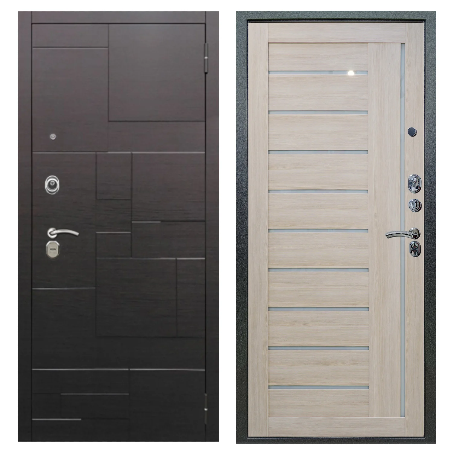 Входная дверь Аlex Doors Форт \ Диана буксус