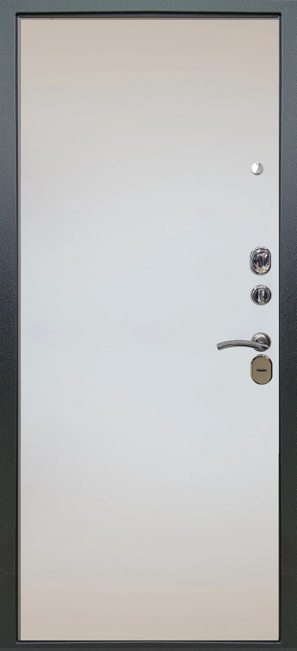 Входная дверь Аlex Doors Лофт Темный бетон \ Панель под покраску