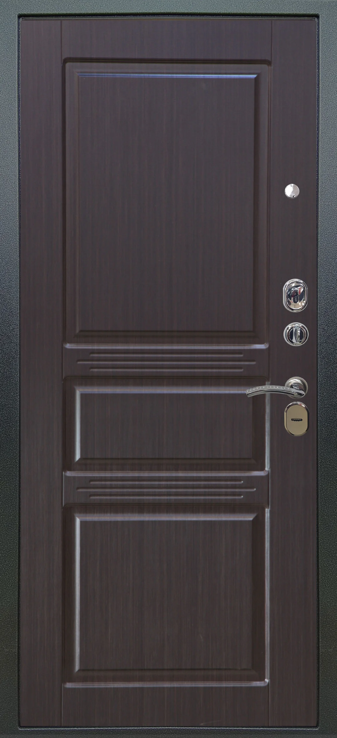 Входная дверь Аlex Doors Лофт Темный бетон \ Сабина венге