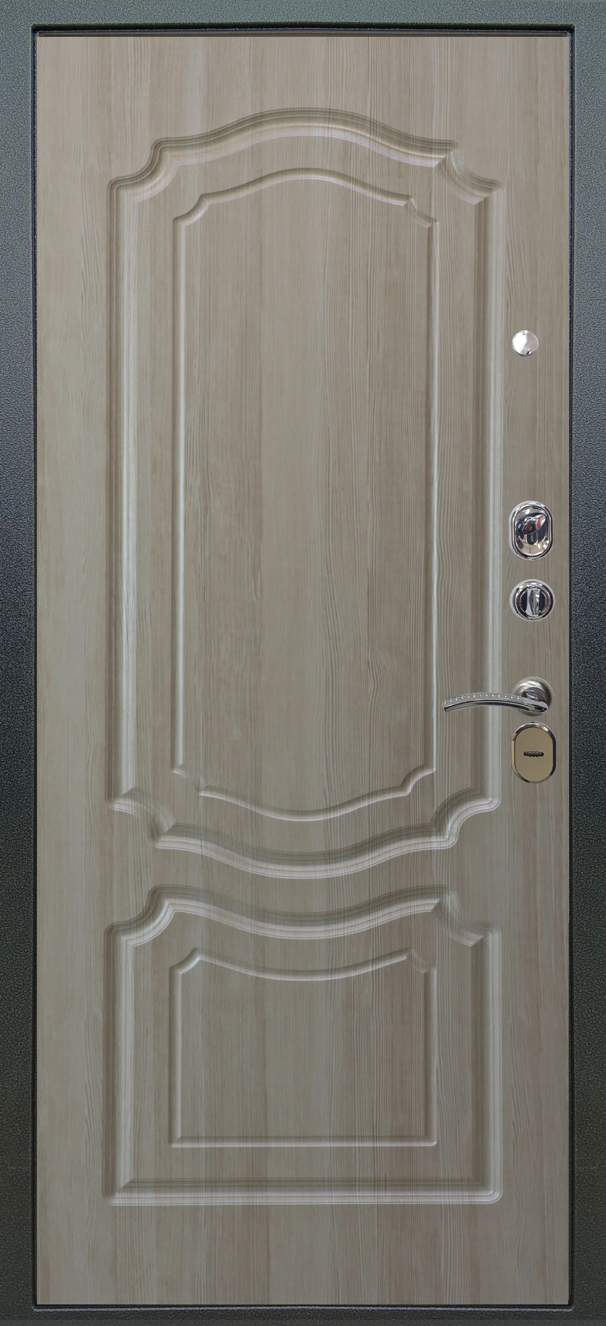 Входная дверь Аlex Doors Лофт венге \ Мишель ларче светлый