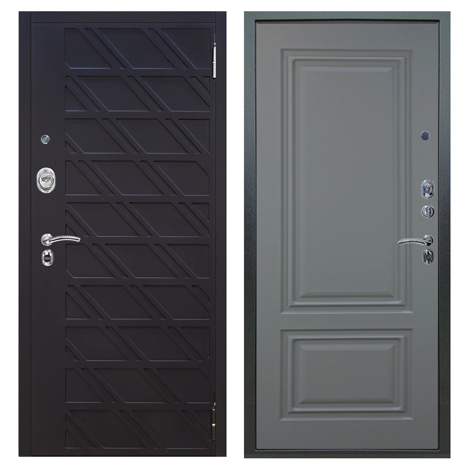 Входная дверь Аlex Doors Старк\ Элион силк маус