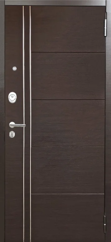 Входная дверь Аргус ЛЮКС  3К 2П Лофт Венге / Вояж Венге