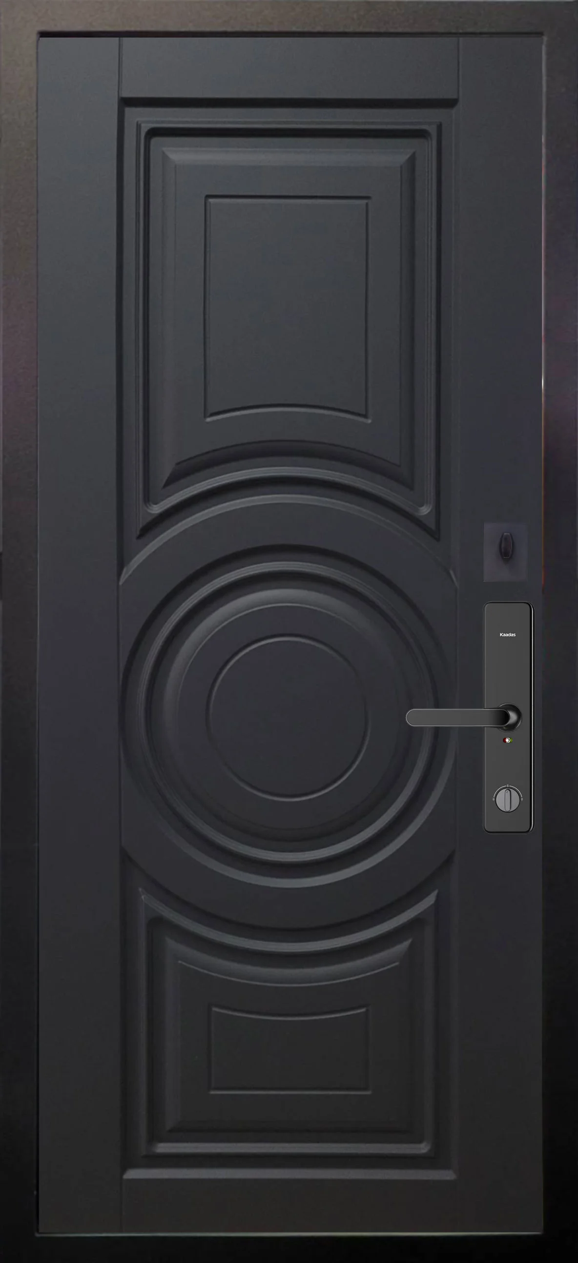 Входные двери Alex Doors Electronik Форт венге горизонт/ Могадиш черный софт